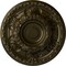 Ekena Millwork Granada Ceiling Medallion (Fits Canopies up to 7 1/8"), Hand-Painted Green Gold, 23 1/2"OD x 2 3/4"P CM24GAGGS - alternate 1